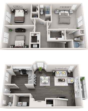 3B floor plan